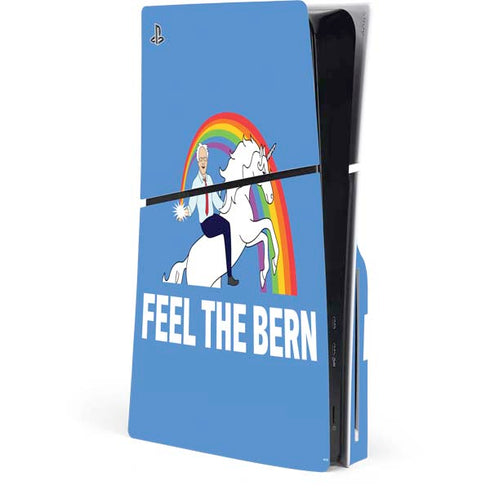 Feel The Bern Unicorn PlayStation PS5 Skins